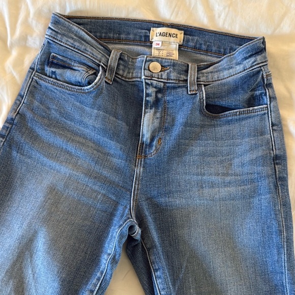 L'AGENCE Women's Blue Jeans - Picture 2 of 5
